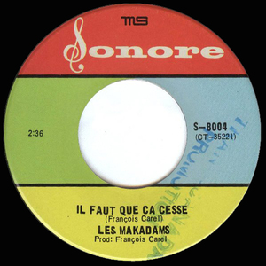 Les makadams lundi mardi sonore