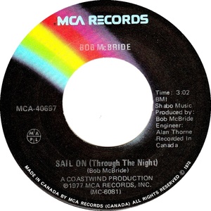 Bob mcbride sail on through the night mca ai