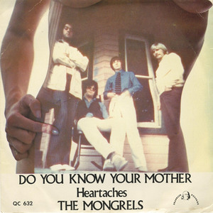 45 mongrels do you know your mother pic sleeve front