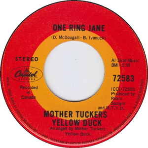 Mother tuckers yellow duck one ring jane capitol 2