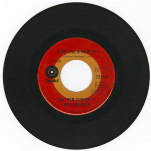 45 mother tuckers yellow duck   starting a new day bw no one in particular vinyl 01