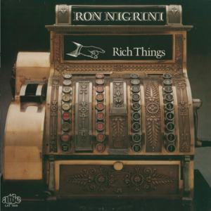 Ron nigrini rich things front