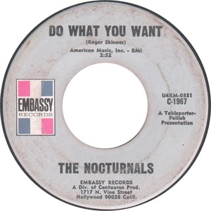 The nocturnals do what you want 1967