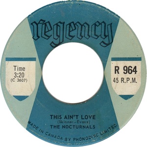 The nocturnals this aint love 1965