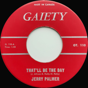 Jerry palmer thatll be the day gaiety