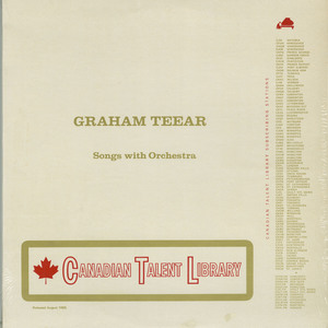 Graham teear songs with orchestra front