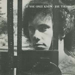 Joe thomson   if you only knew front