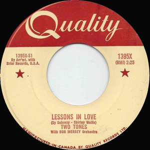 Two tones   lessons in love bw sweet polly %281%29