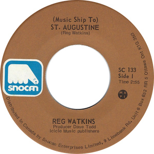 Reg watkins music ship to st augustine snocan 3