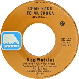 Reg watkins come back to muskoka snocan 1