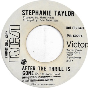 Stephanie taylor after the thrill is gone rca victor