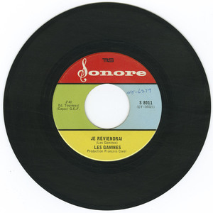 45 les gamines   je reviendrai vinyl 01