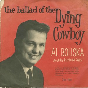 45 al boliska ballad of a dying cowboy pic sleeve front
