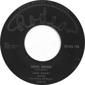 Jack bailey and the dan penny orchestra devil moon 1958