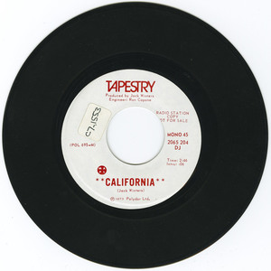 45 tapestry   california vinyl 01