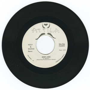 45 iggy   mario   baby jane bw my love vinyl 01