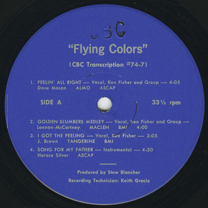 Flying colors label 01