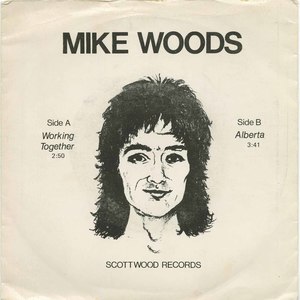 45 mike woods working together pic sleeve front