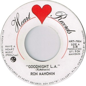 Ron mahonin goodnight la heart