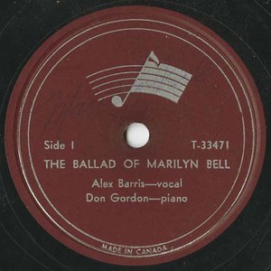 78 alex barris the ballad of marilyn bell