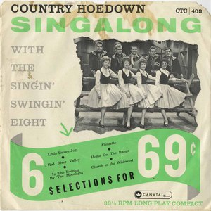45 singin swingin eight country hoedown front