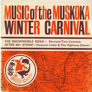 45 howard cable music from the muskoka winter carnival the after ski stomp pic sleeve front