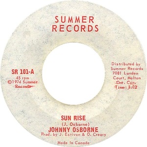 Johnny osborne sun rise summer