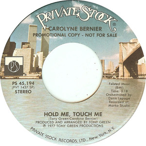 Carolyne bernier hold me touch me private stock