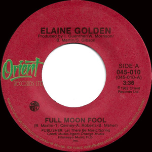 Golden  elaine   full moon fool bw melody man %281%29