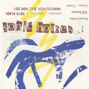 Cassette bill bissett sonic horses front