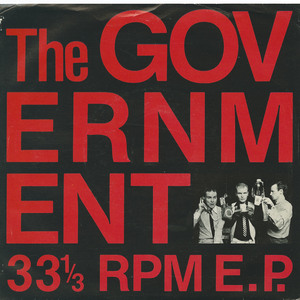45 government   33.3 rpm ep front