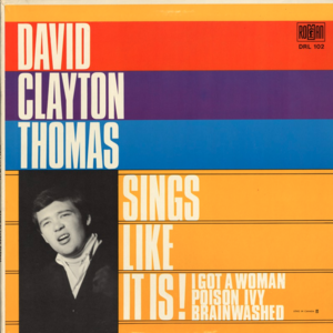 David claytn thomas sing like it is 1965 front