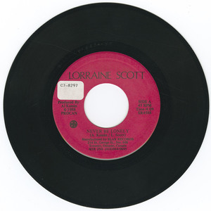 Lorraine scott   never be lonely vinyl 01