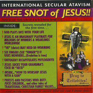 Cd free snot of jesus   international secular atavism front