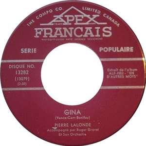Pierre lalonde gina apex francais aii