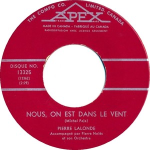 Pierre lalonde nous on est dans le vent apex a vi