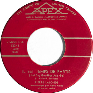 Pierre lalonde oh donnemoi ta main apex a xi