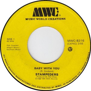 Stampeders baby with you mwc a x iv