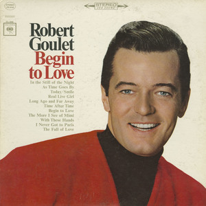 Robert goulet   begin to love front