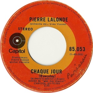 Pierre lalonde chaque jour everyday capitol a iv