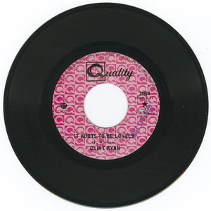 45 clint ryan   it hurts to be lonely vinyl 01