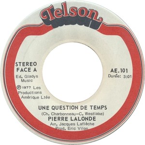 Pierre lalonde une question de temps telson ai