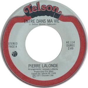 Pierre lalonde entre dans ma vie telson aii