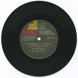 45 bucky adams   saxophone with the musical friends   halifax vinyl 01