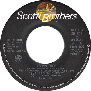 Ironhorse railroad love scotti brothers aii
