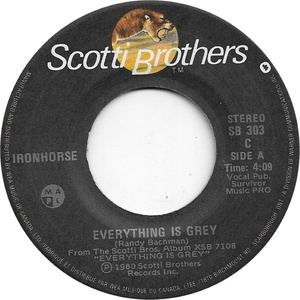 Ironhorse everything is grey 1980 aiii