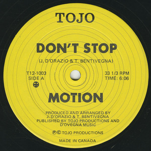 Motion   don't stop 12 inch label 01