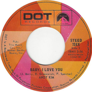 Andy kim baby i love you 1969 20 a iv