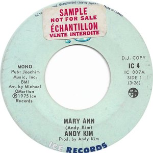 Andy kim mary ann mono ice a vi