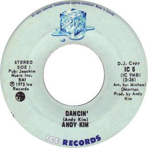 Andy kim dancin mono ice a vii